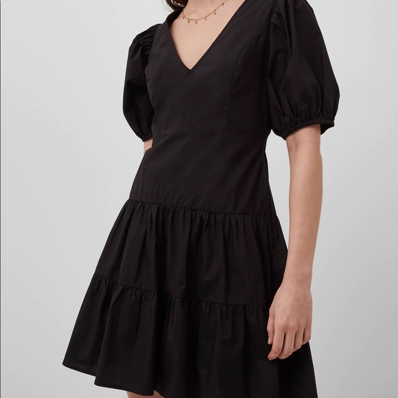 NWT French Connection Black Mini Dress - Picture 5 of 6
